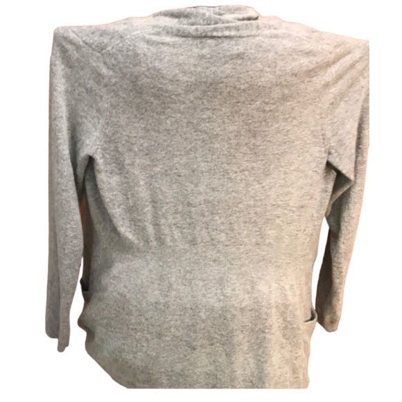 Angora Mercer & Madison Gray Sweater - Picture 2 of 2